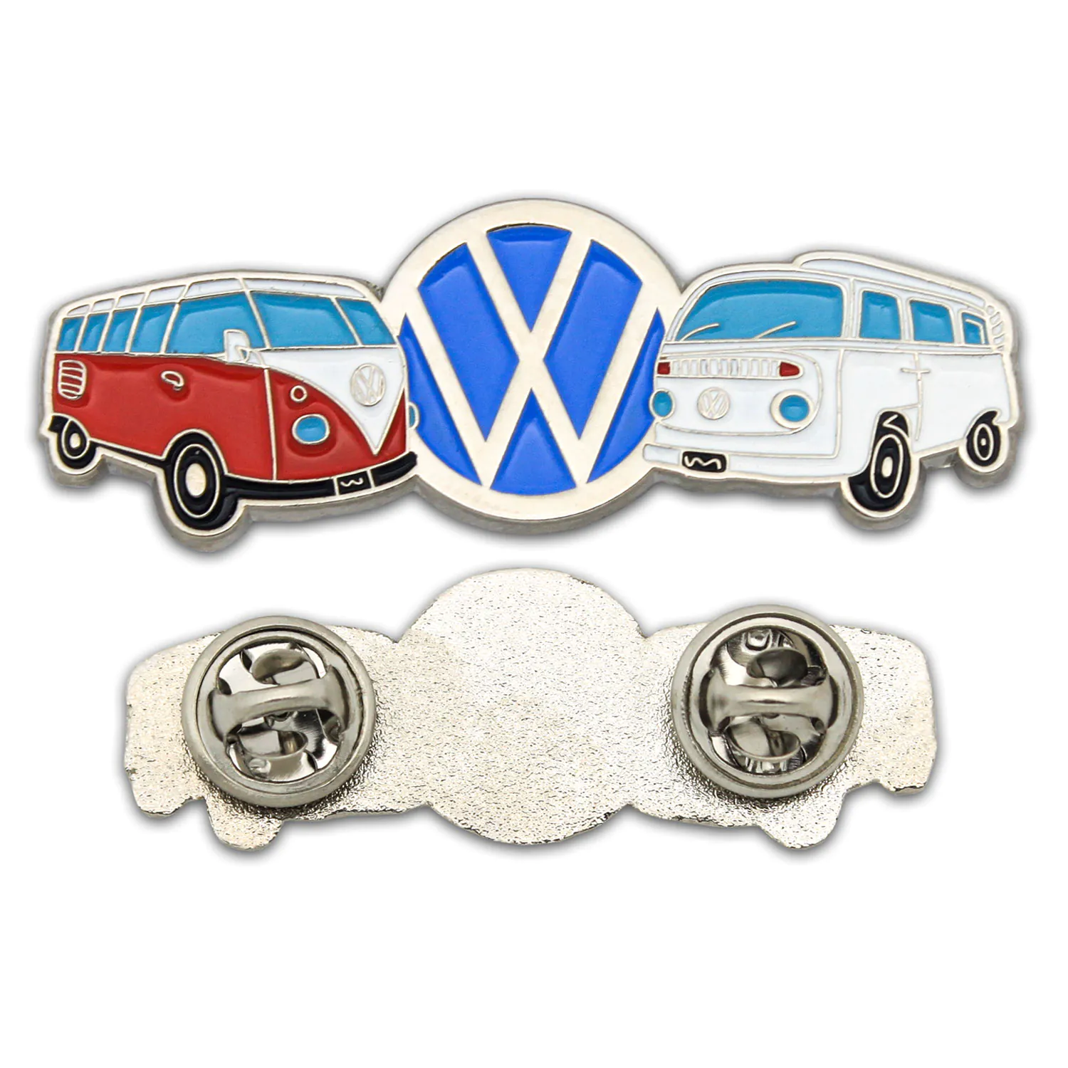 Dual Military Lapel Pins