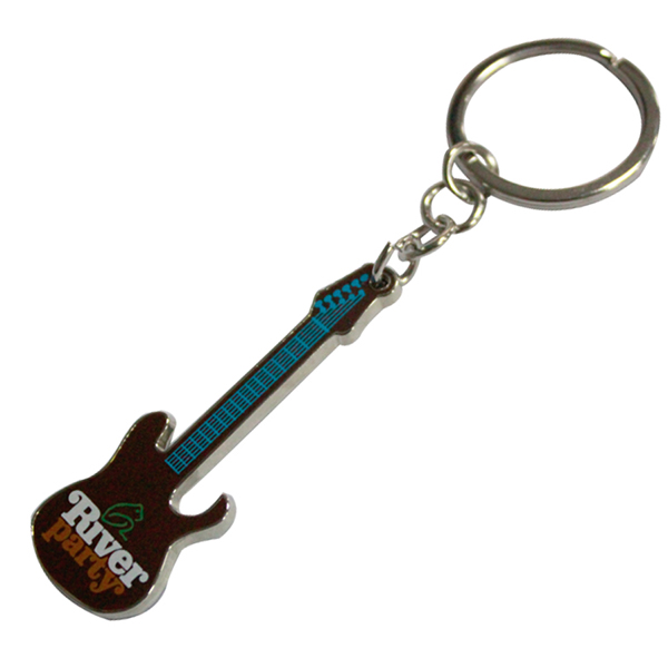 Guitar keychain