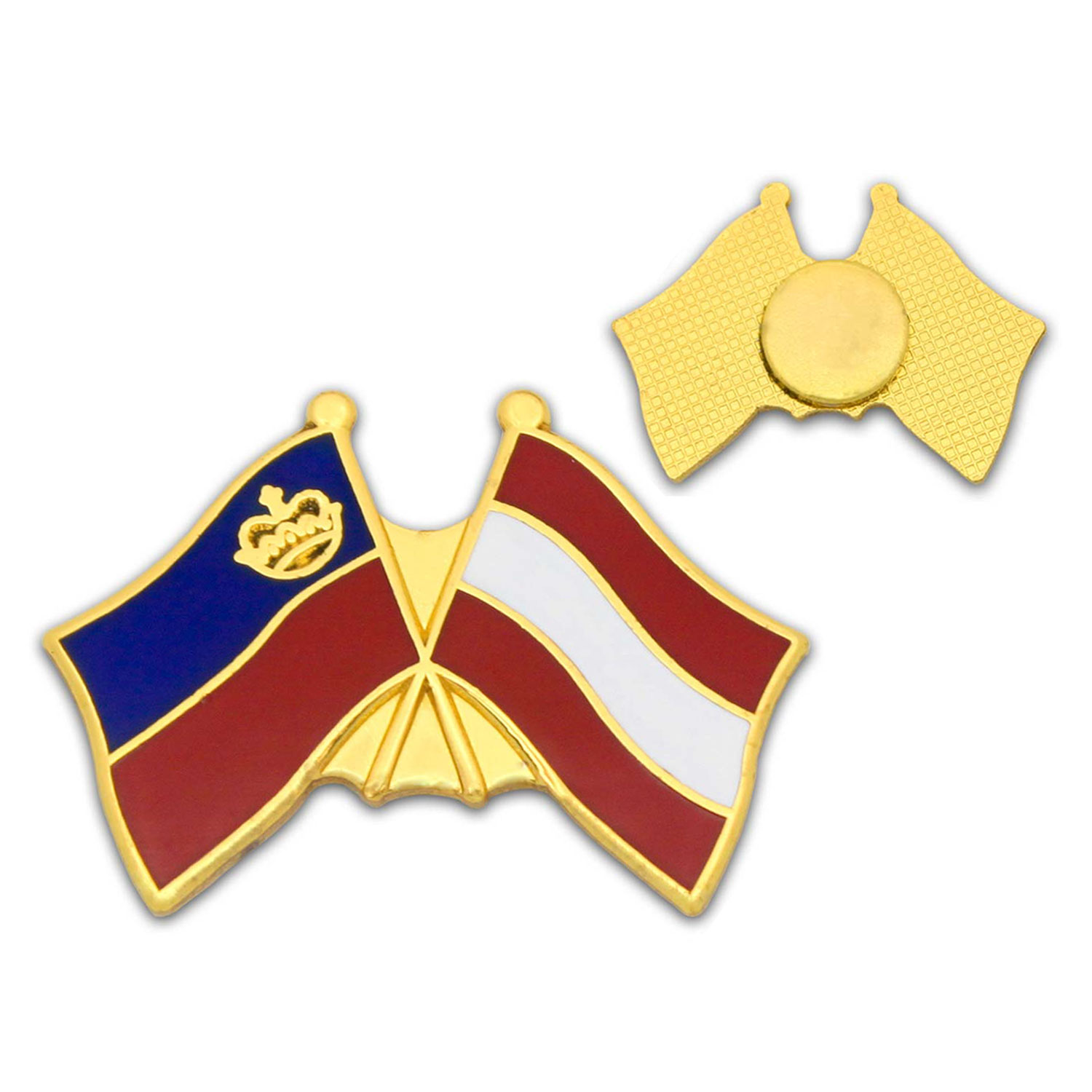 National flag lapel pins
