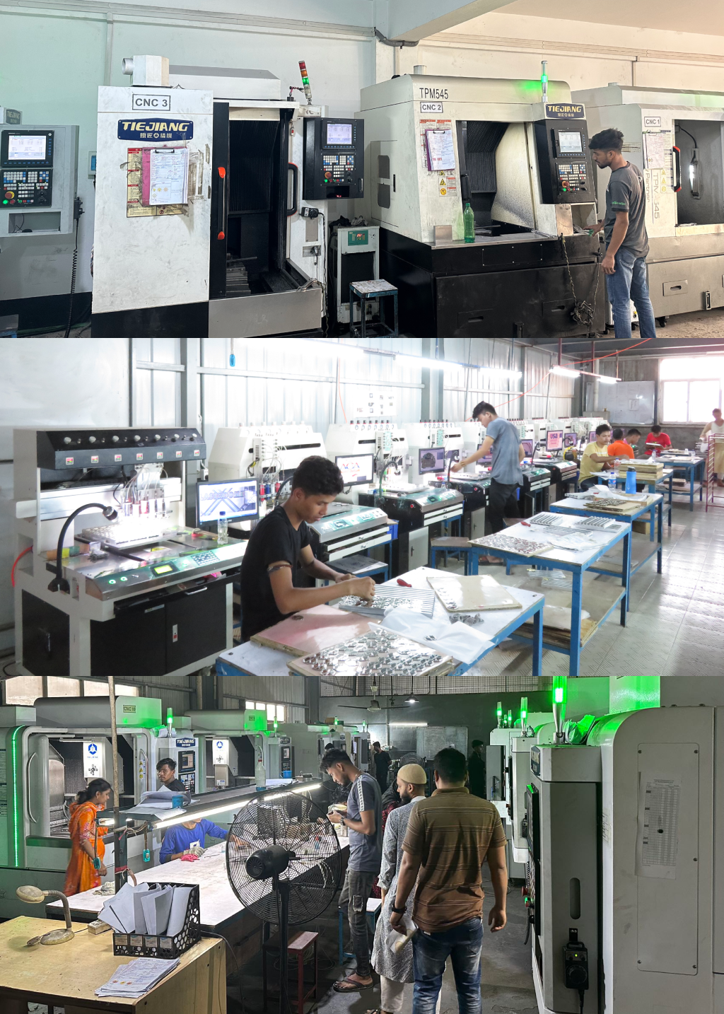 Die Casting to Packaging Process One stop factory process flow