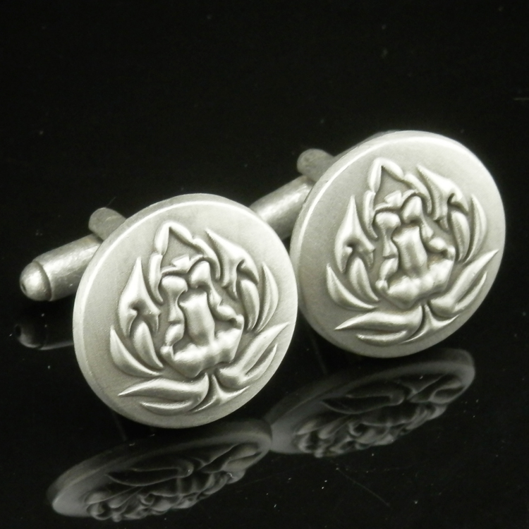 Lotus Jewelry Lotus cufflinks