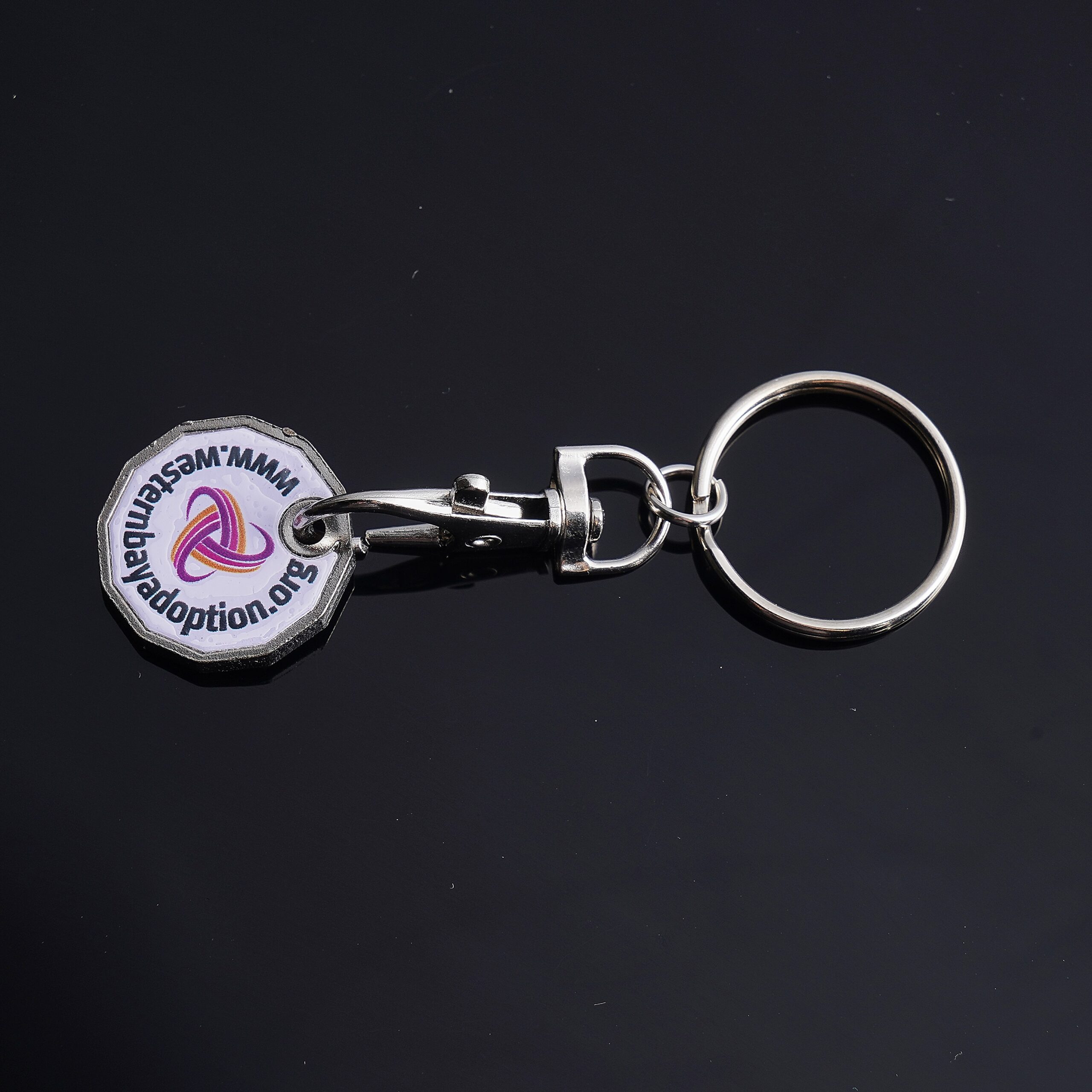 Customized corporate keychains