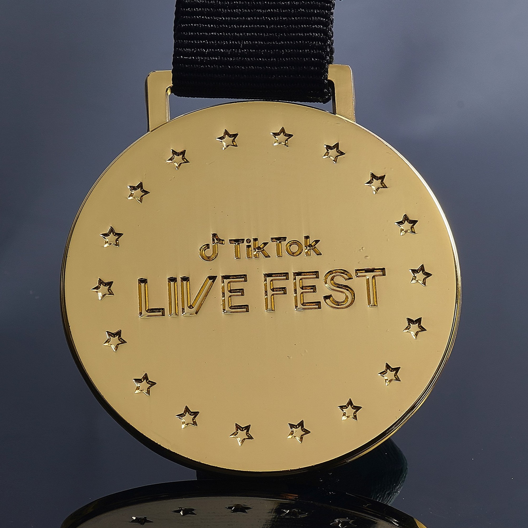 TikTok Live Fest event medal