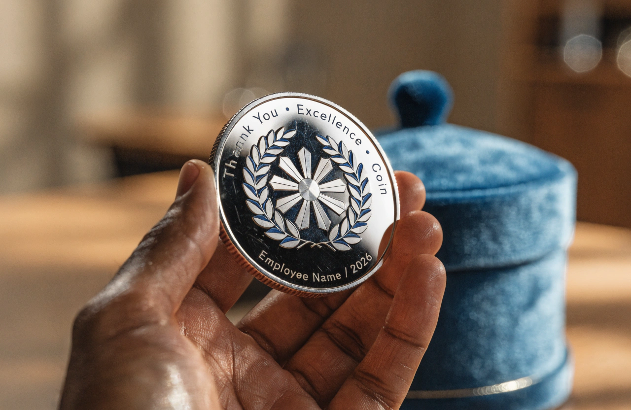Boost Morale with Custom Coins Morale boosting custom appreciation coins