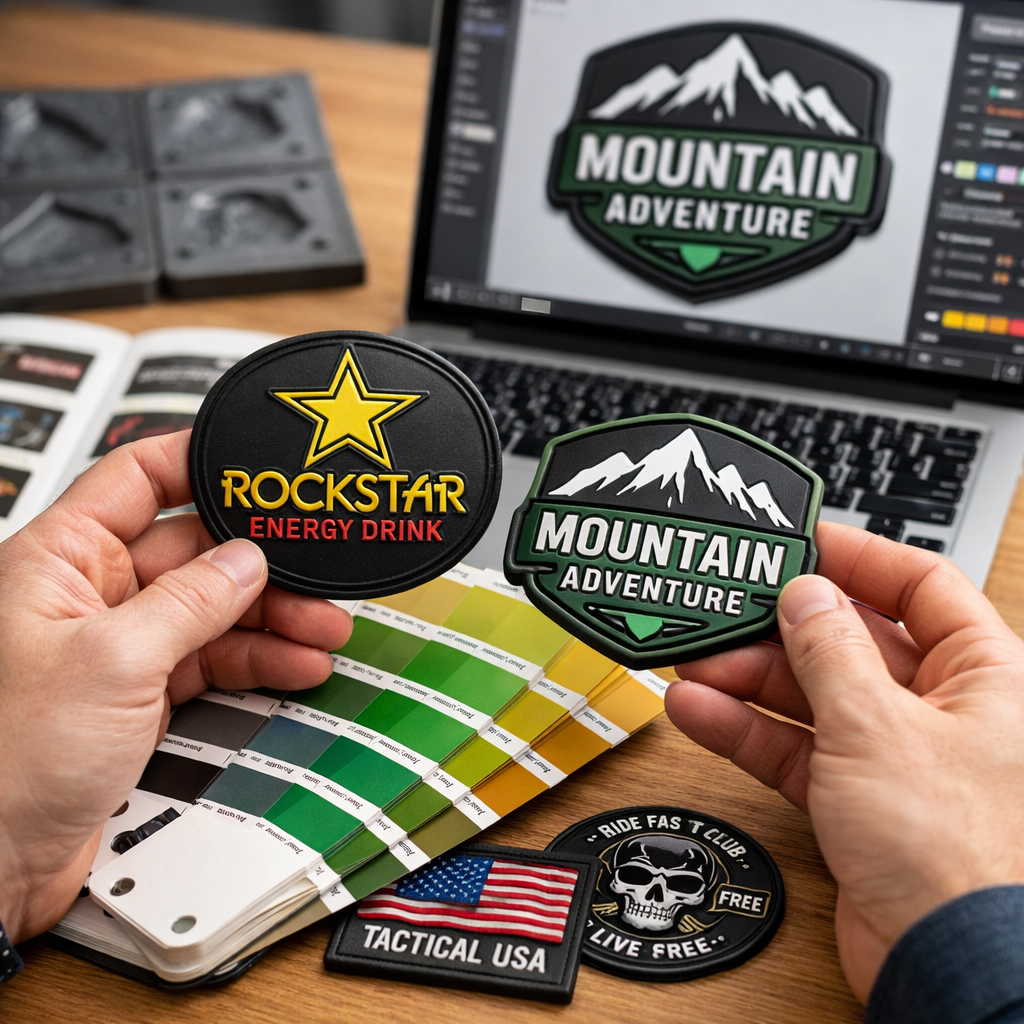 Choosing manufacturer for personalized PVC emblems choosing manufacturer personalized PVC emblems