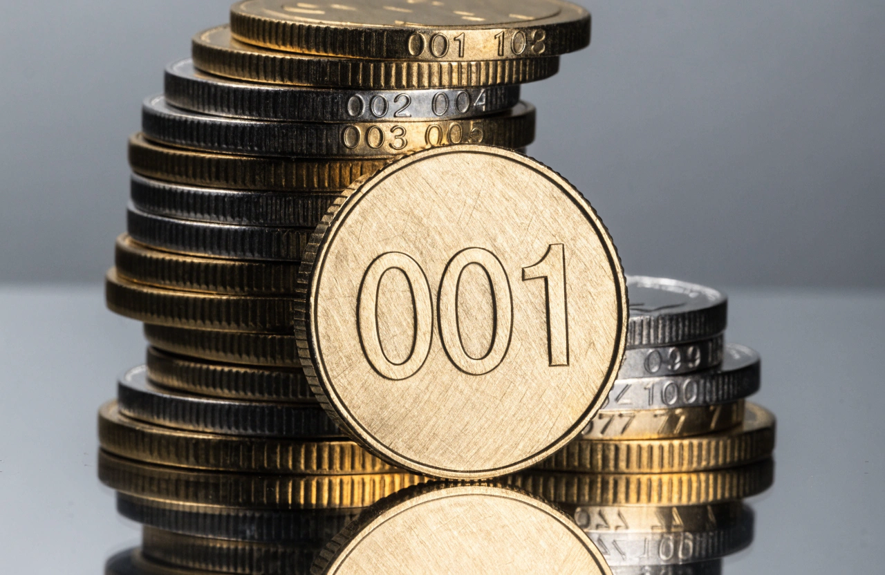 Custom coins with sequential numbering custom coins with sequential numbering