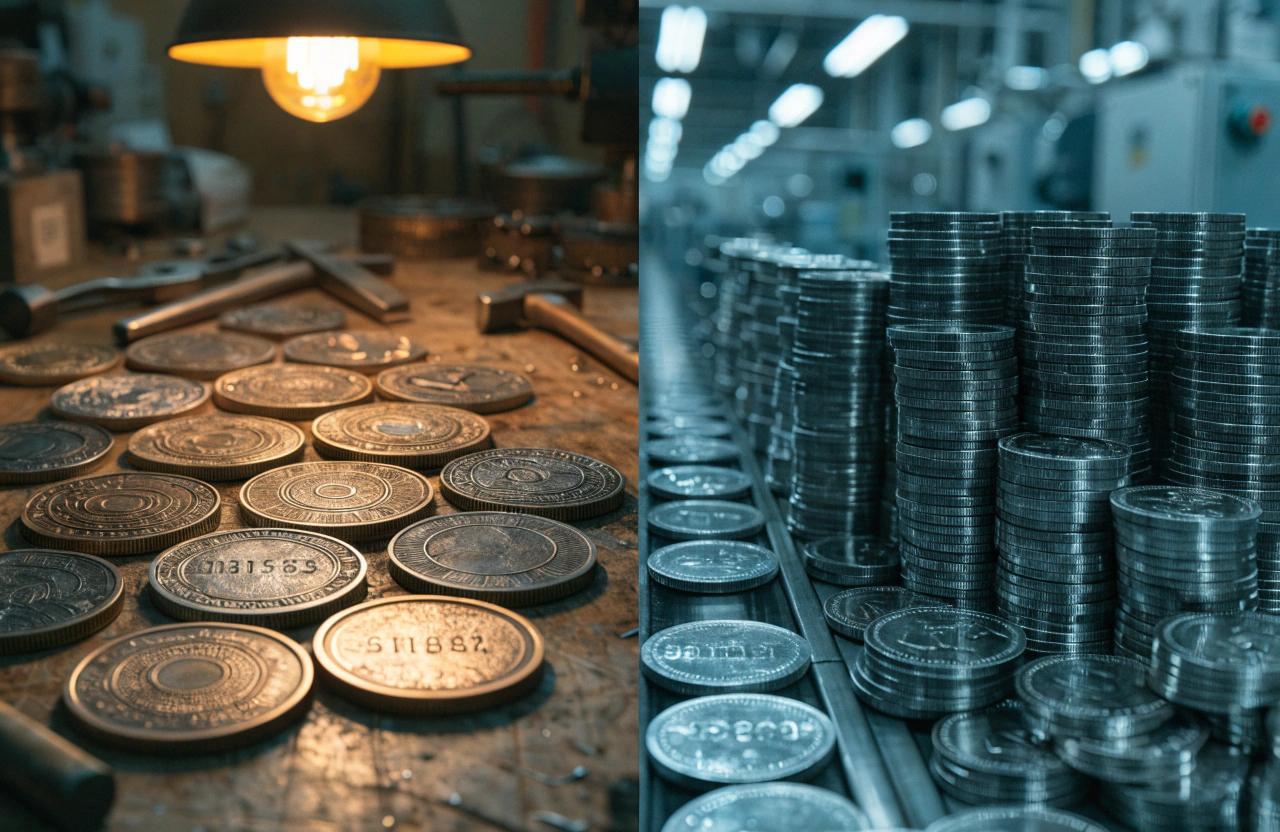 Small Batch vs Bulk Challenge Coins Small Batch vs Bulk Challenge Coins