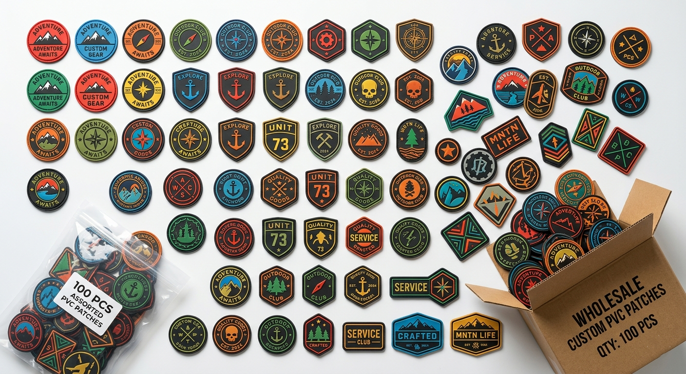 Where to source wholesale custom PVC patches wholesale custom PVC patches