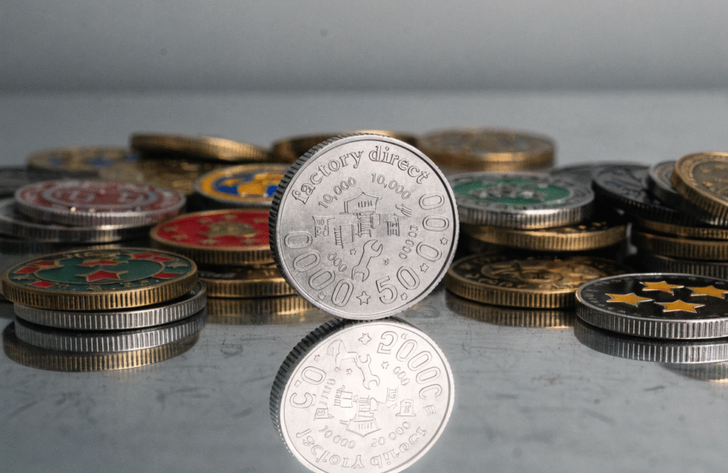 Wholesale Manufacturer Metrics Challenge Coins