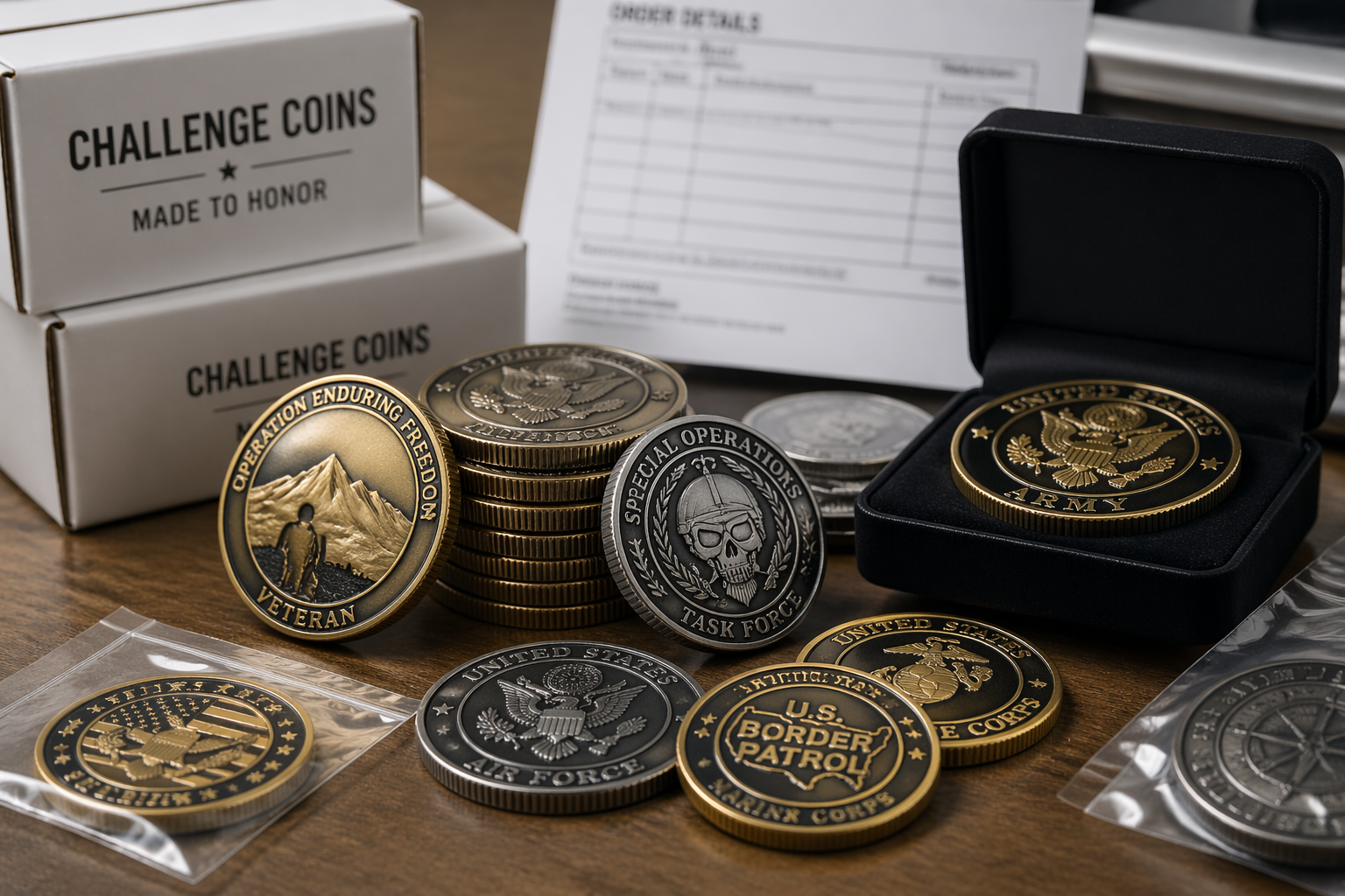 Advanced Challenge Coin Customization