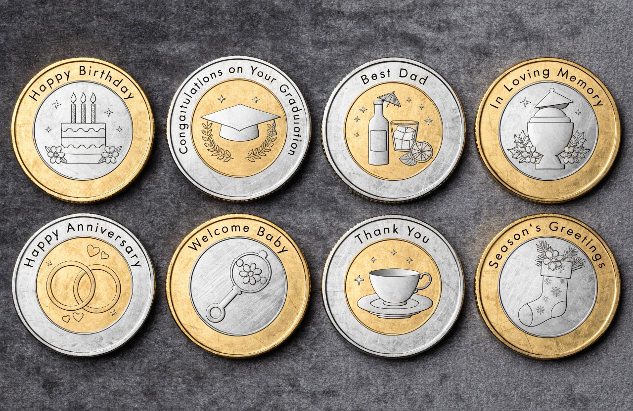 Best custom coin sayings for every occasion