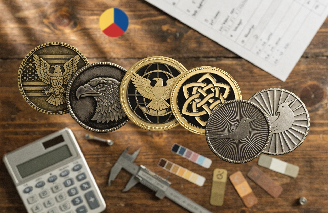 Custom challenge coins cost breakdown