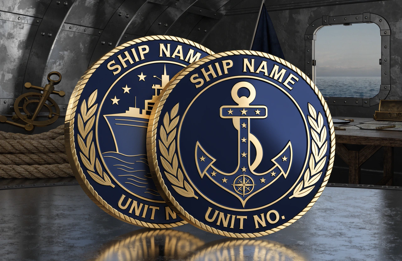 Navy Challenge Coin Navy challenge coin custom sourcing