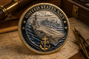 10 Inspiring USN Challenge Coin Ideas for Navy Units and Distributors