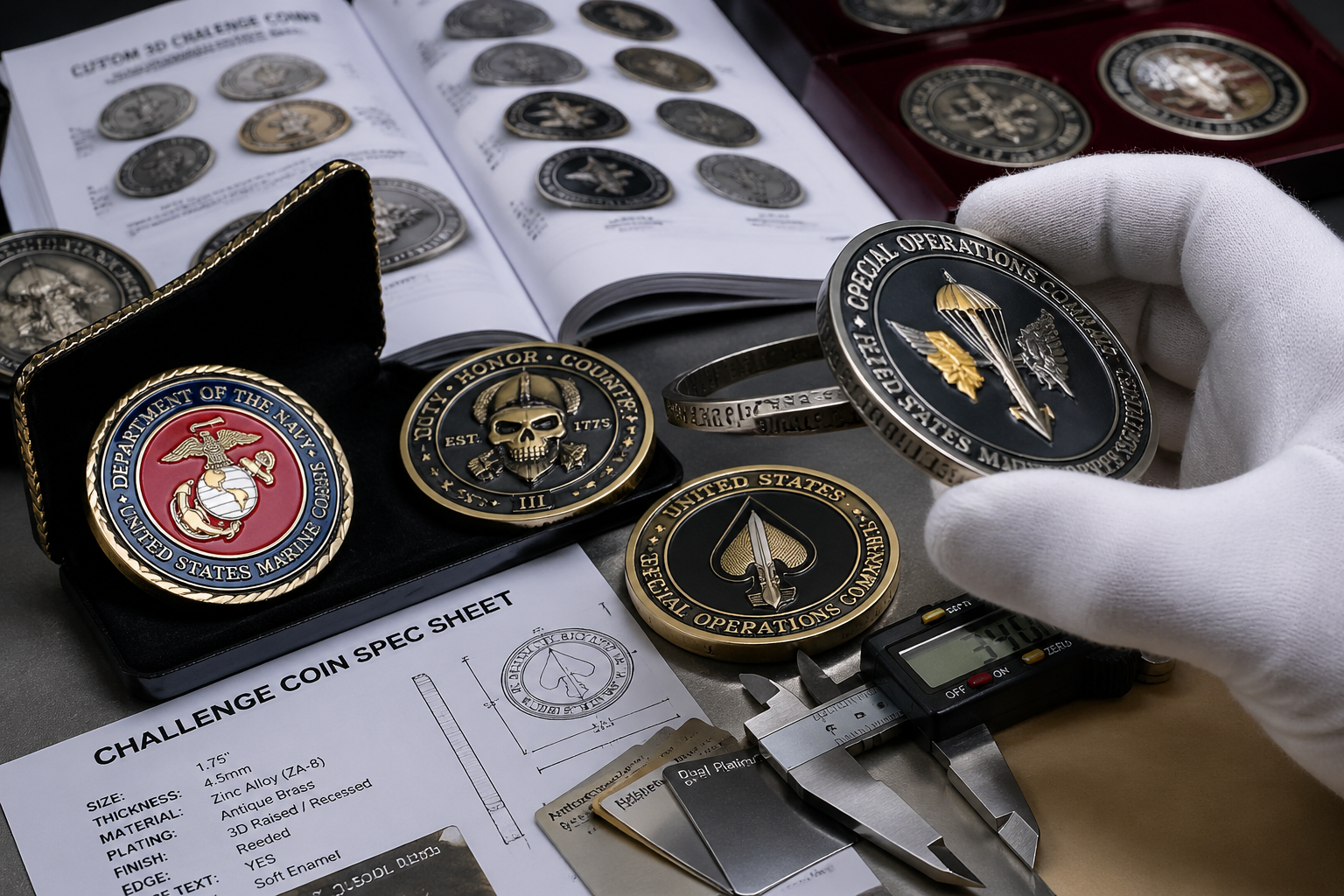 custom 3D challenge coins sourcing