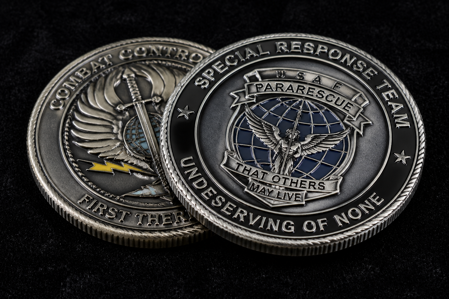 die cast metal challenge coins