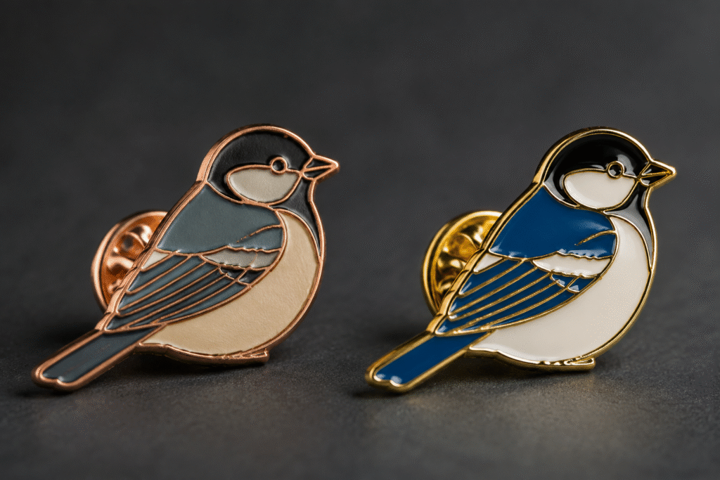Soft vs. Hard Enamel Lapel Pins