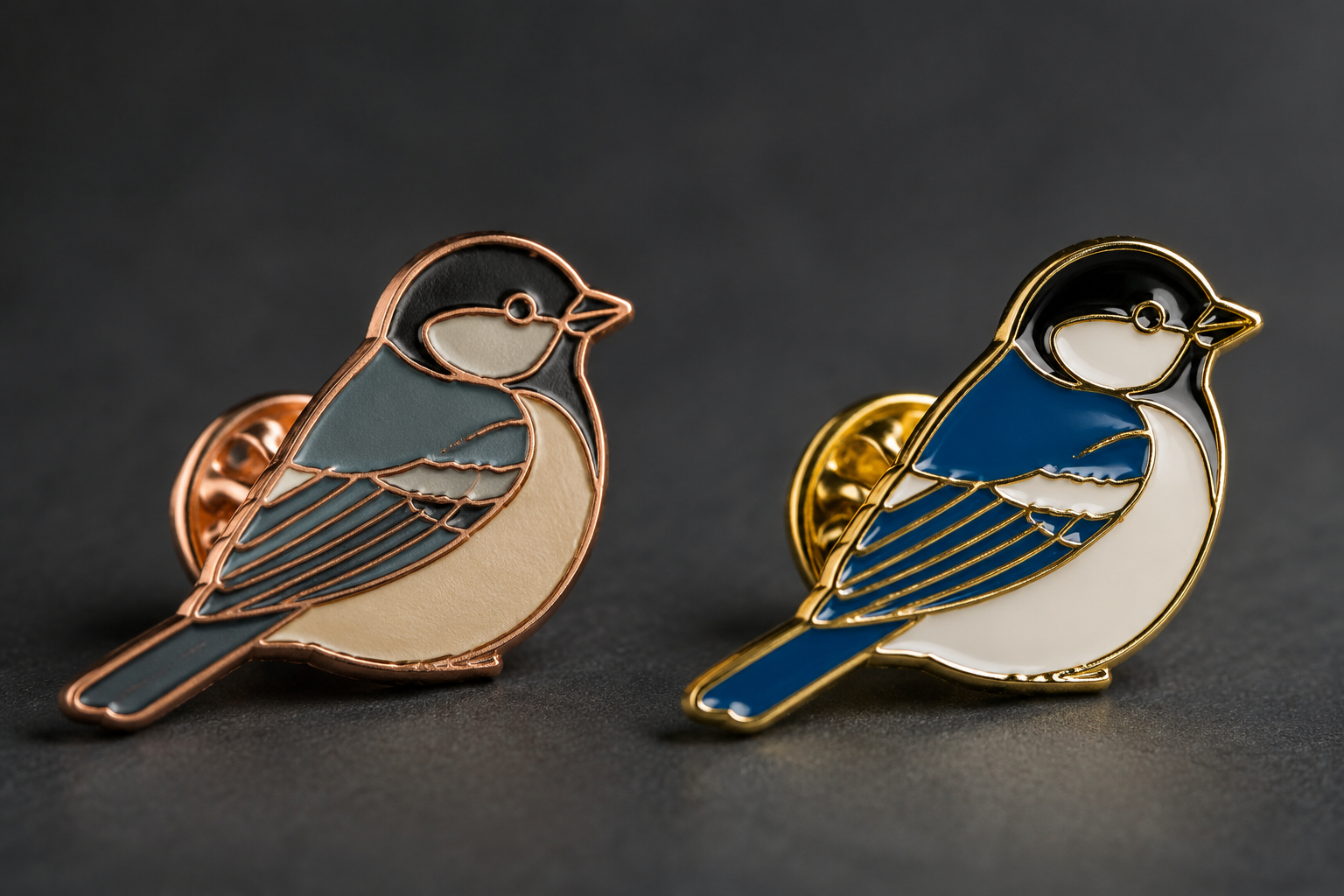 Soft vs. Hard Enamel Lapel Pins