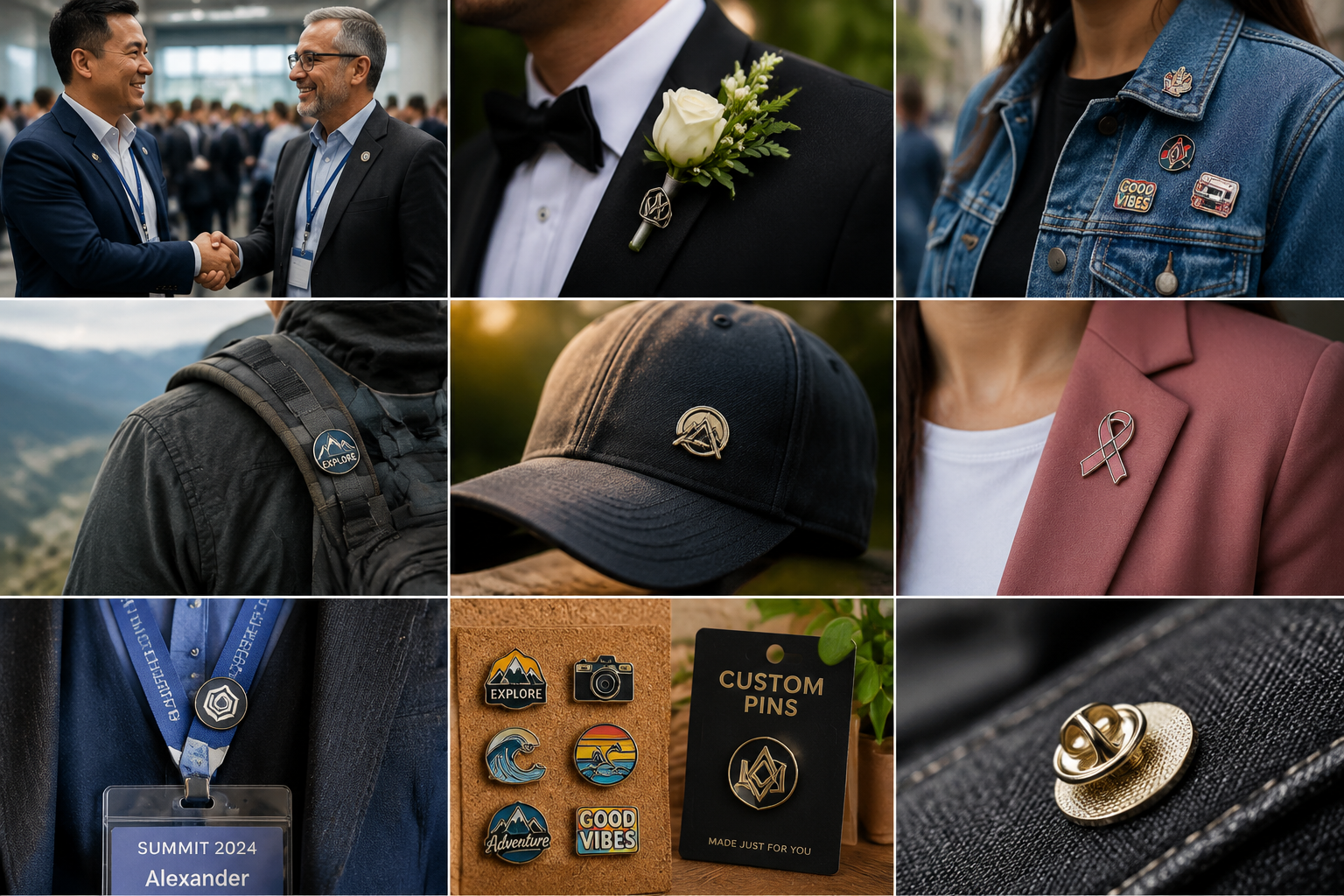 best uses for custom lapel pins