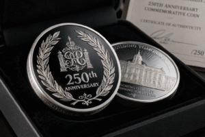 How to Celebrate Corporate Milestones with a Custom 250th Anniversary Commemorative Coin?