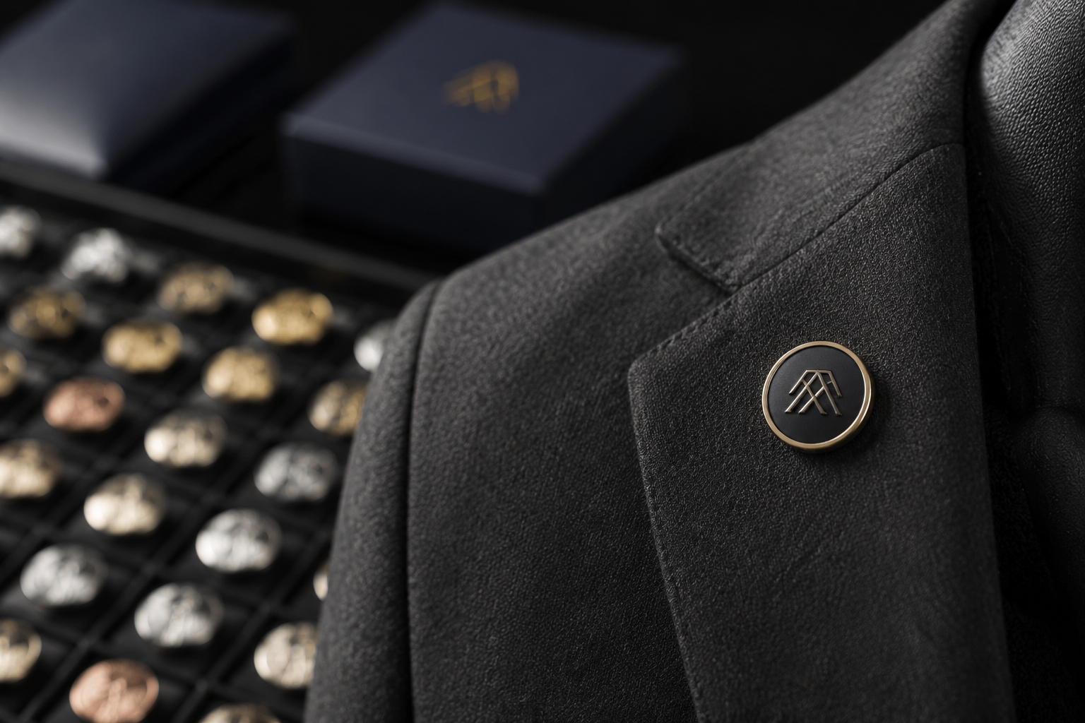 custom suit lapel pins for B2B margins
