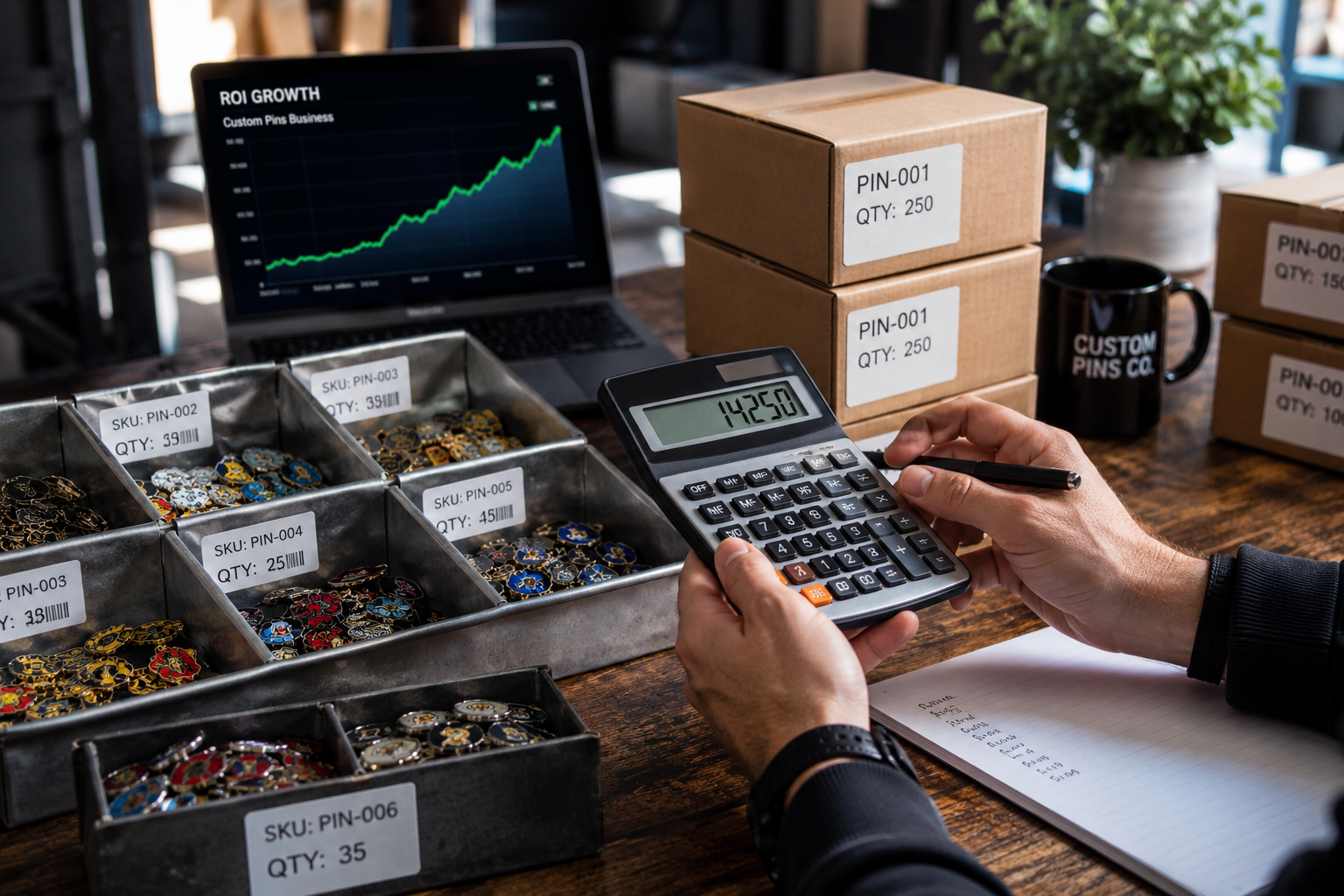 maximize ROI bulk custom pin orders
