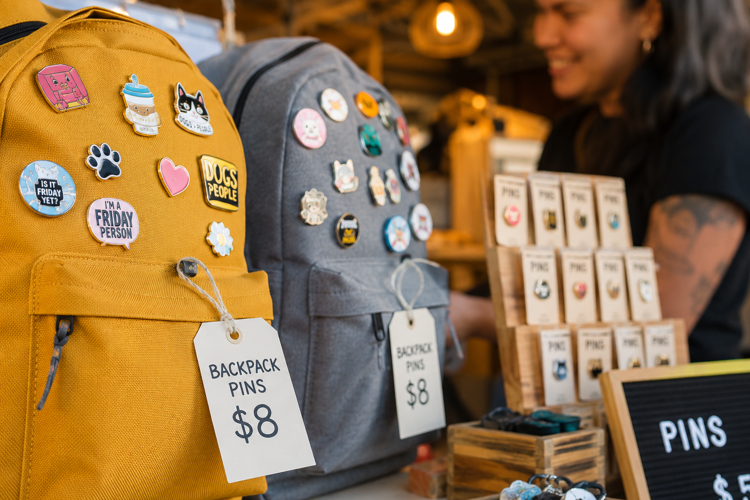 Profitable Ways to Sell Funny Backpack Pins
