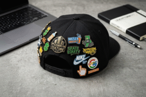 Streetwear and corporate custom hat pins
