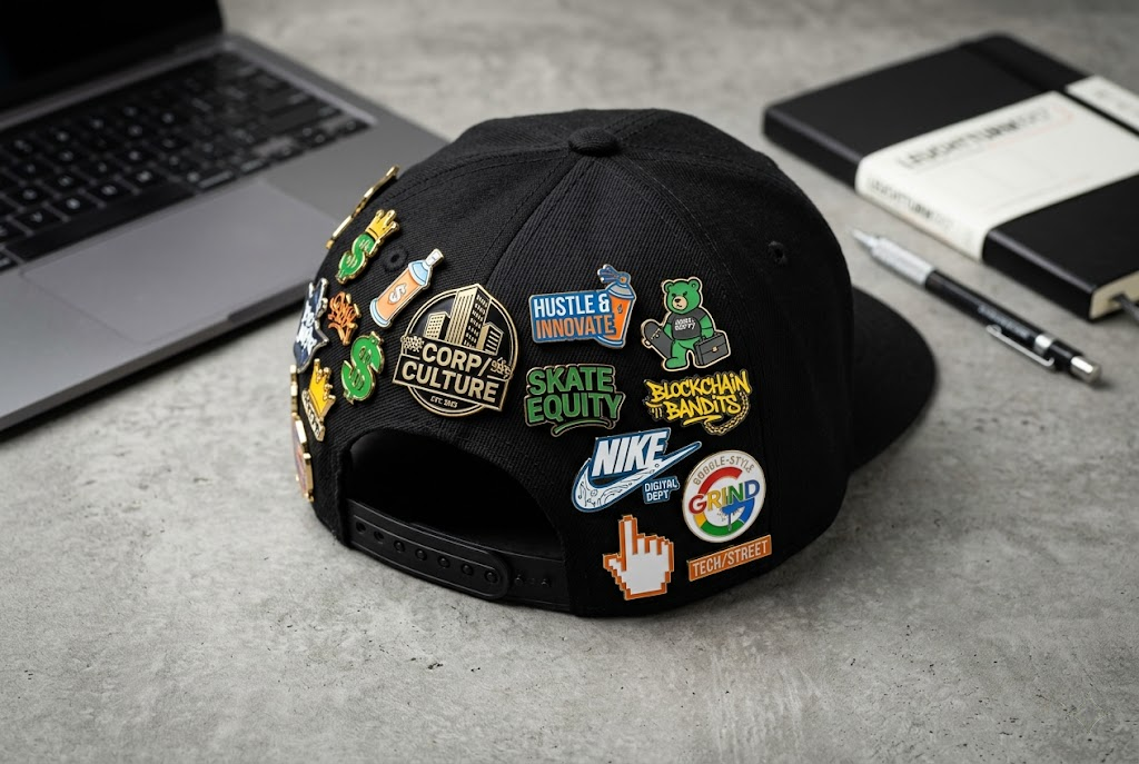 Streetwear and corporate custom hat pins