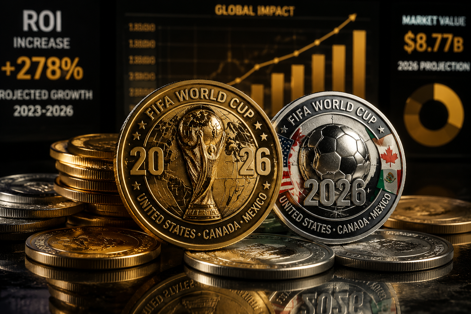 World Cup Coins ROI Why Custom 2026 World Cup Coins Drive Massive ROI