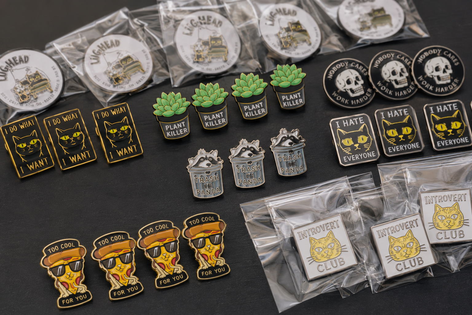 Bulk Custom Funny Pins bulk order custom funny enamel pins
