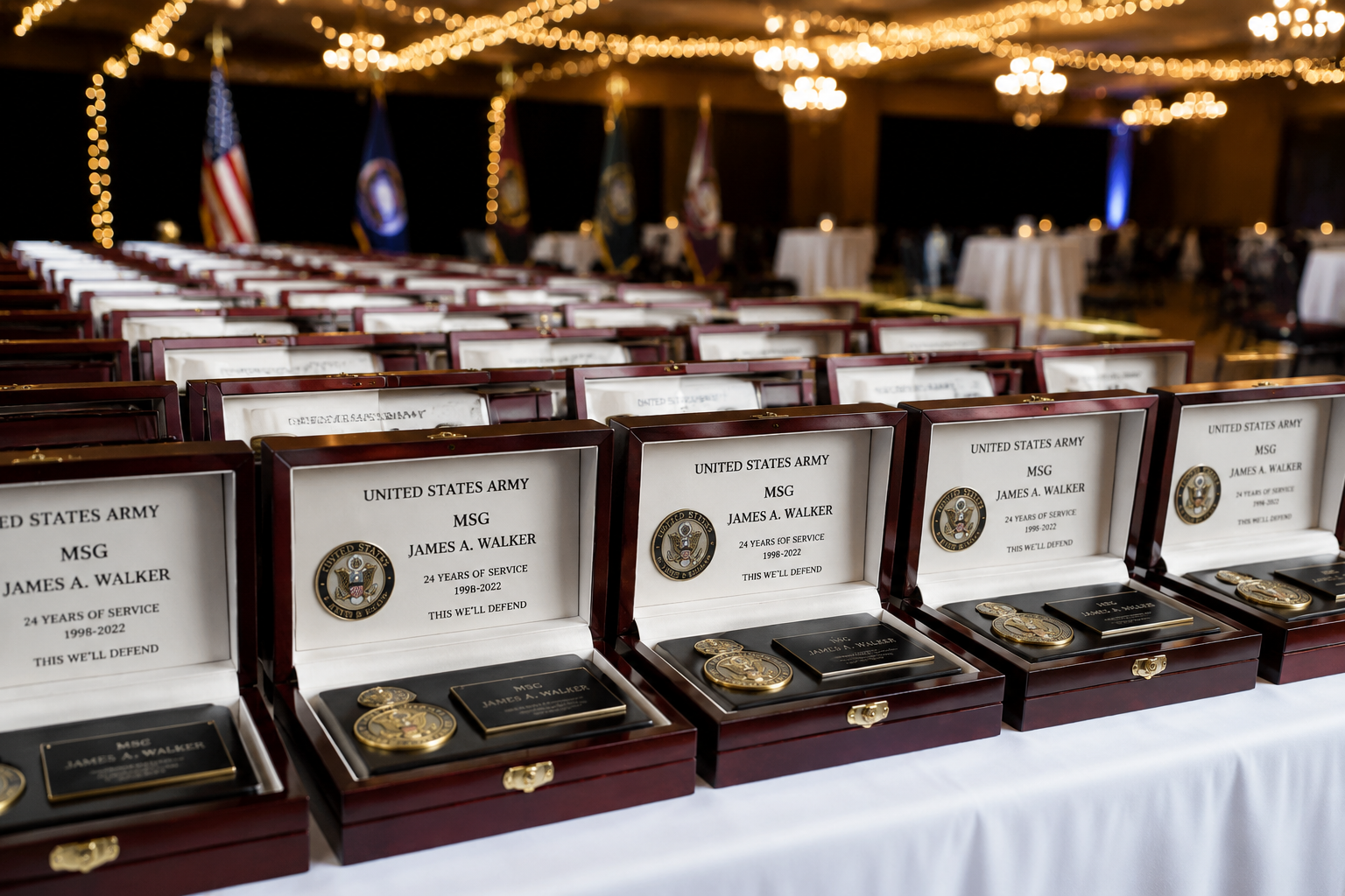 military retirement gift ideas bulk