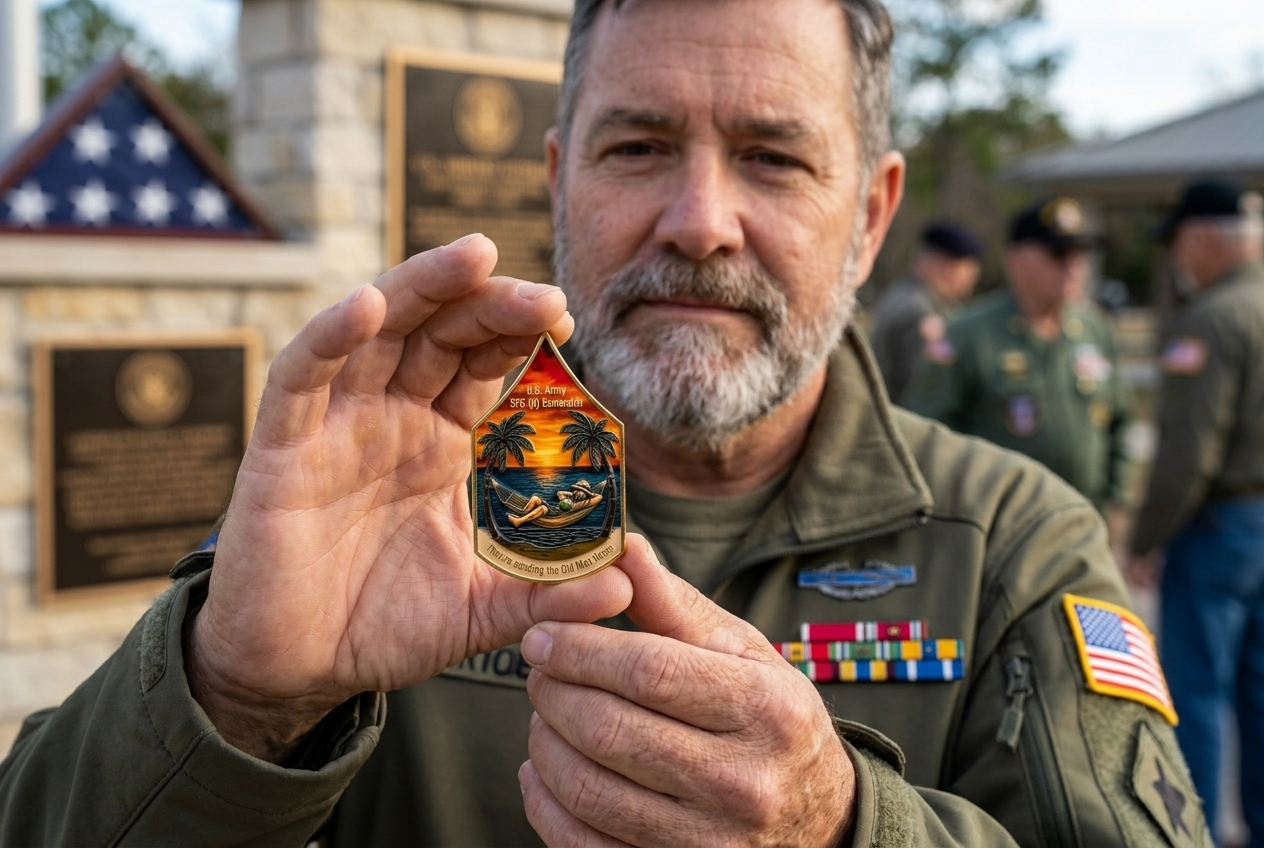 Origin of military coins