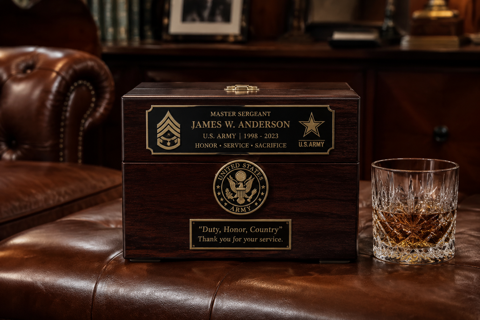 personalized veteran gifts design