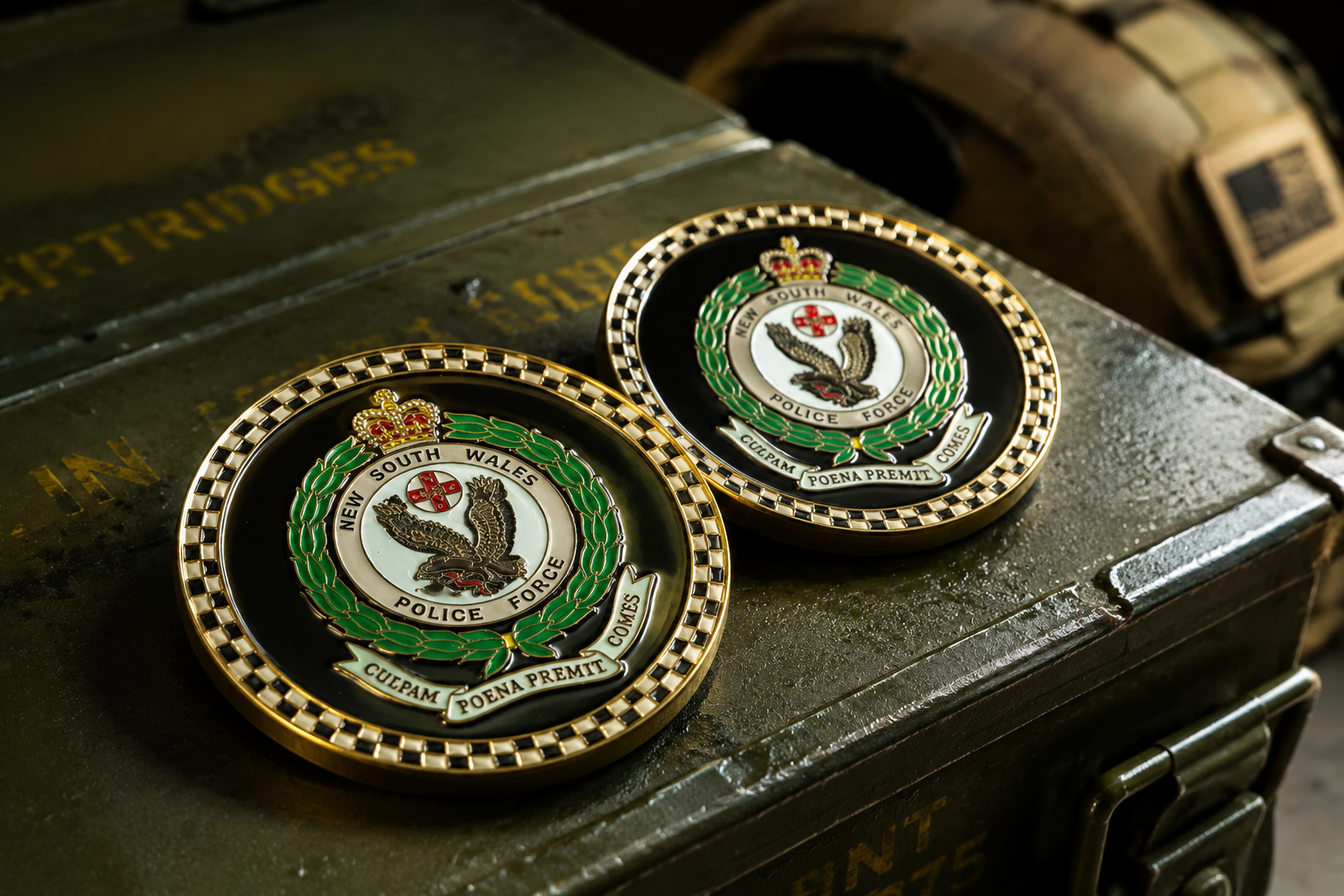 Soft enamel vs hard enamel coins shiny gold