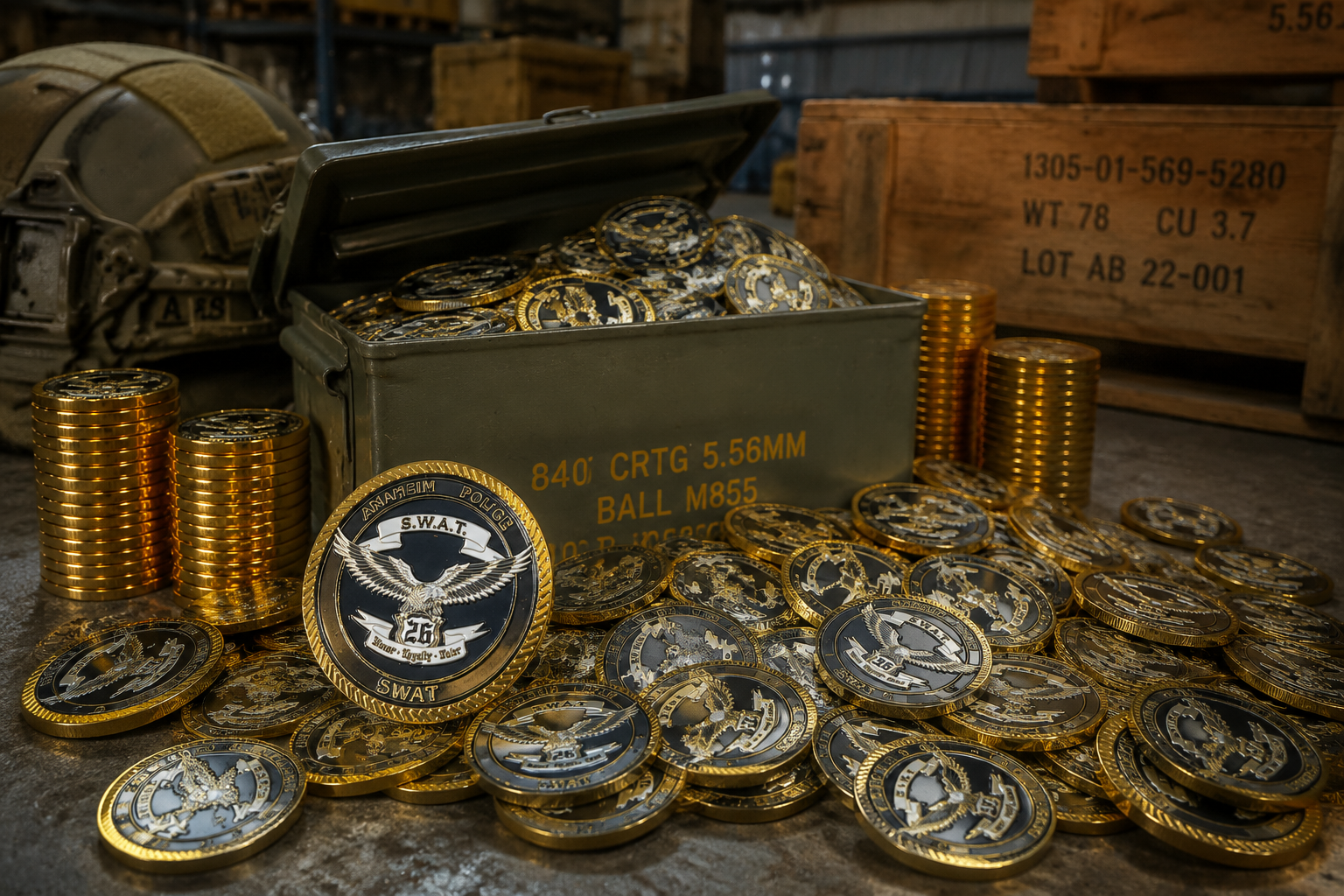 cheap challenge coins in bulk