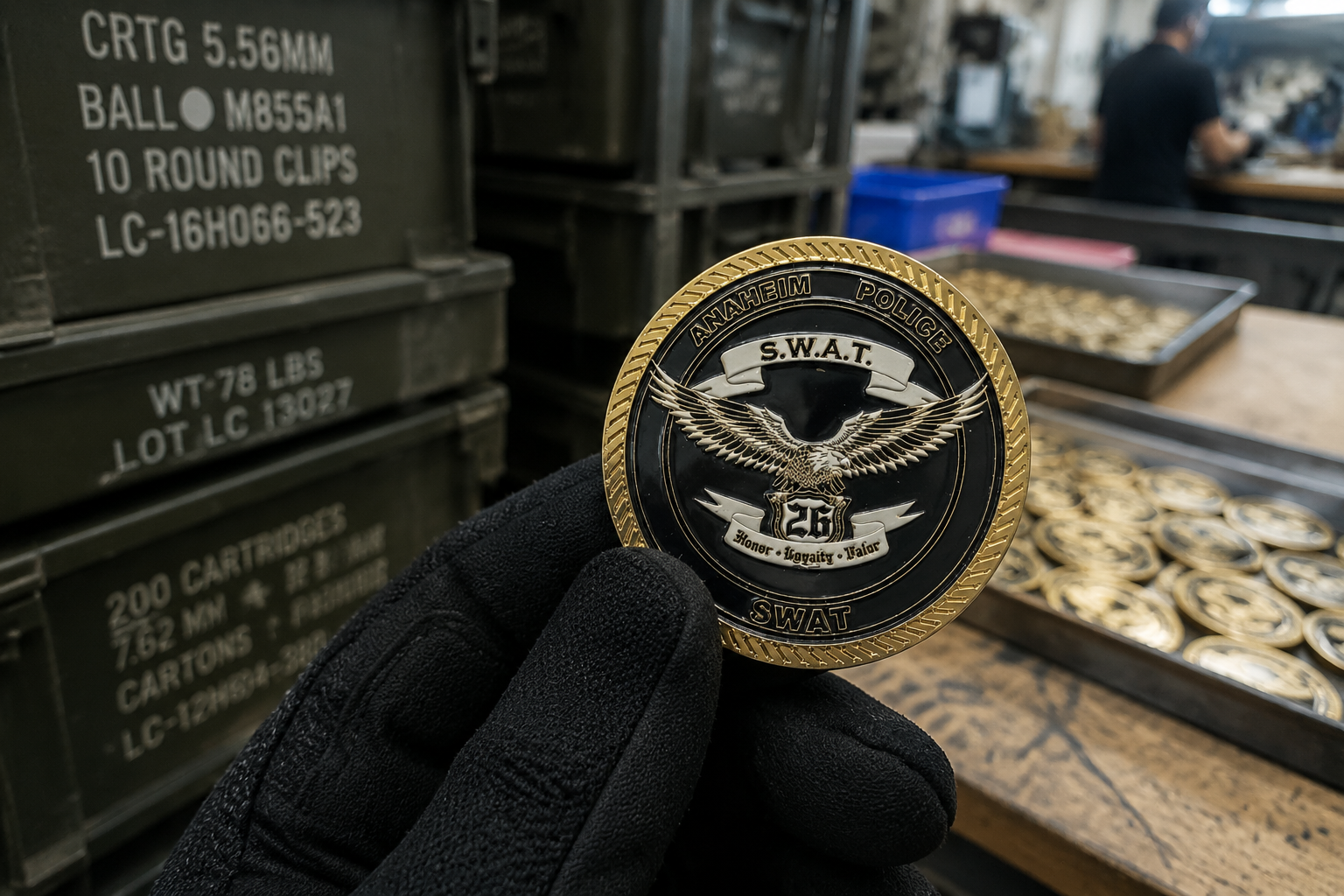 tariff free challenge coin manufacturers