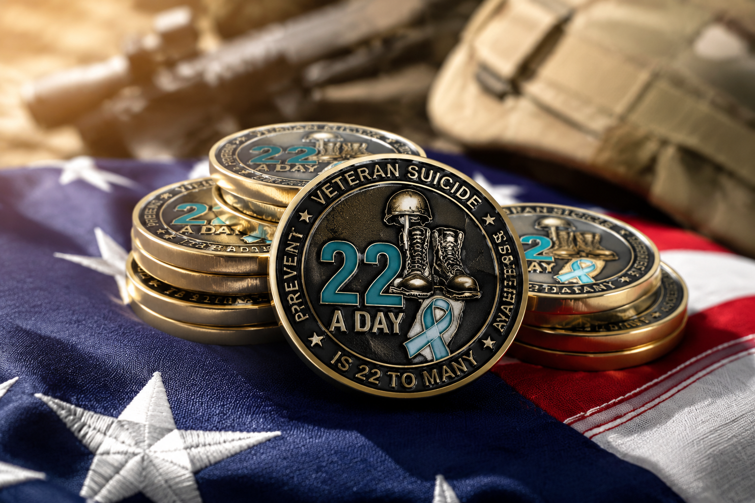 veteran suicide prevention coin bulk