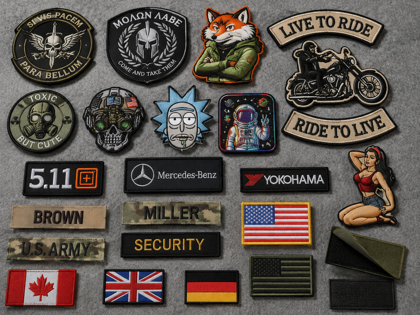 History of Custom Patches